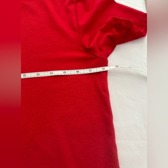 Adidas - Short Sleeve Tee - Boys Size L - Red - Picture 4 of 6